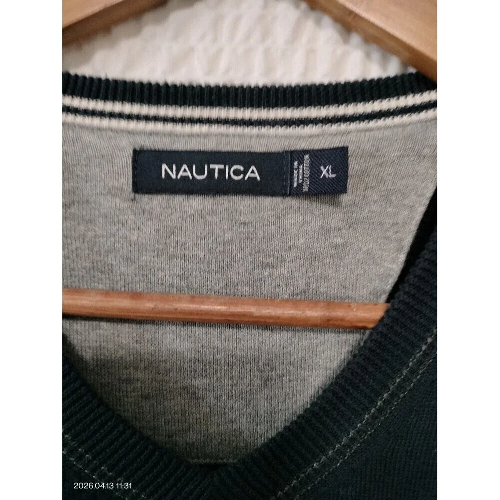 Polo Ralph Lauren Sweater Vest Gray V-Neck Sleeveless Cotton Men's XL