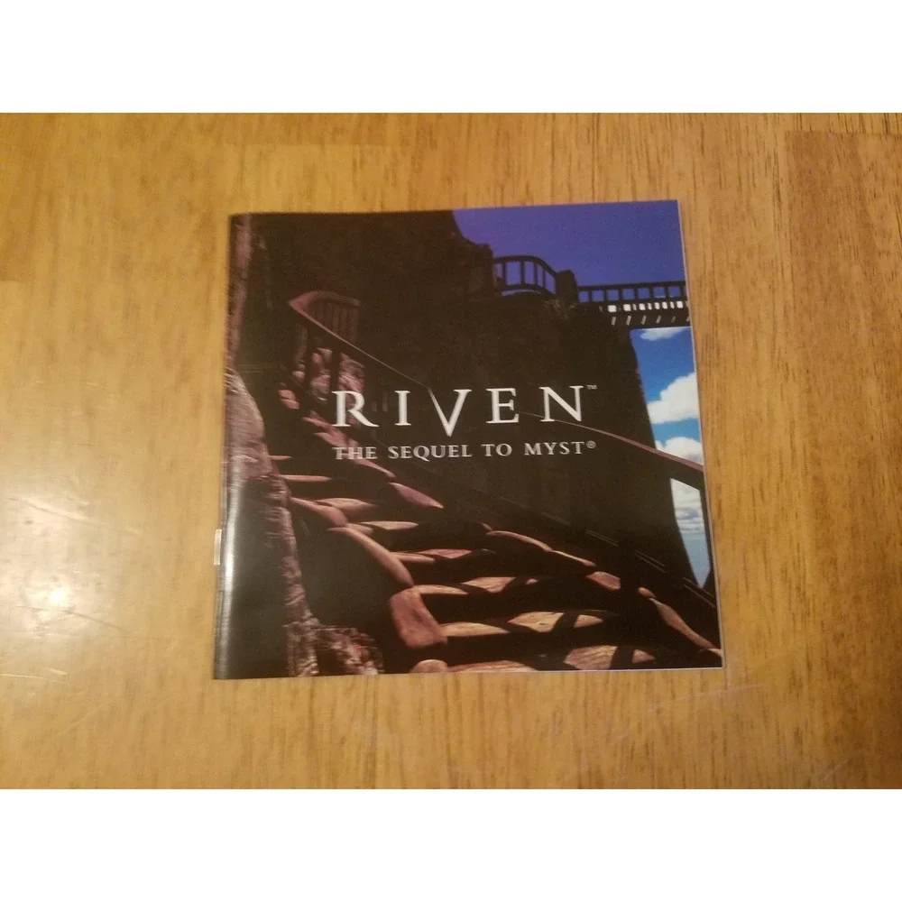 Riven The Sequel to Myst 1997 Computer Software/Pc Video Game
