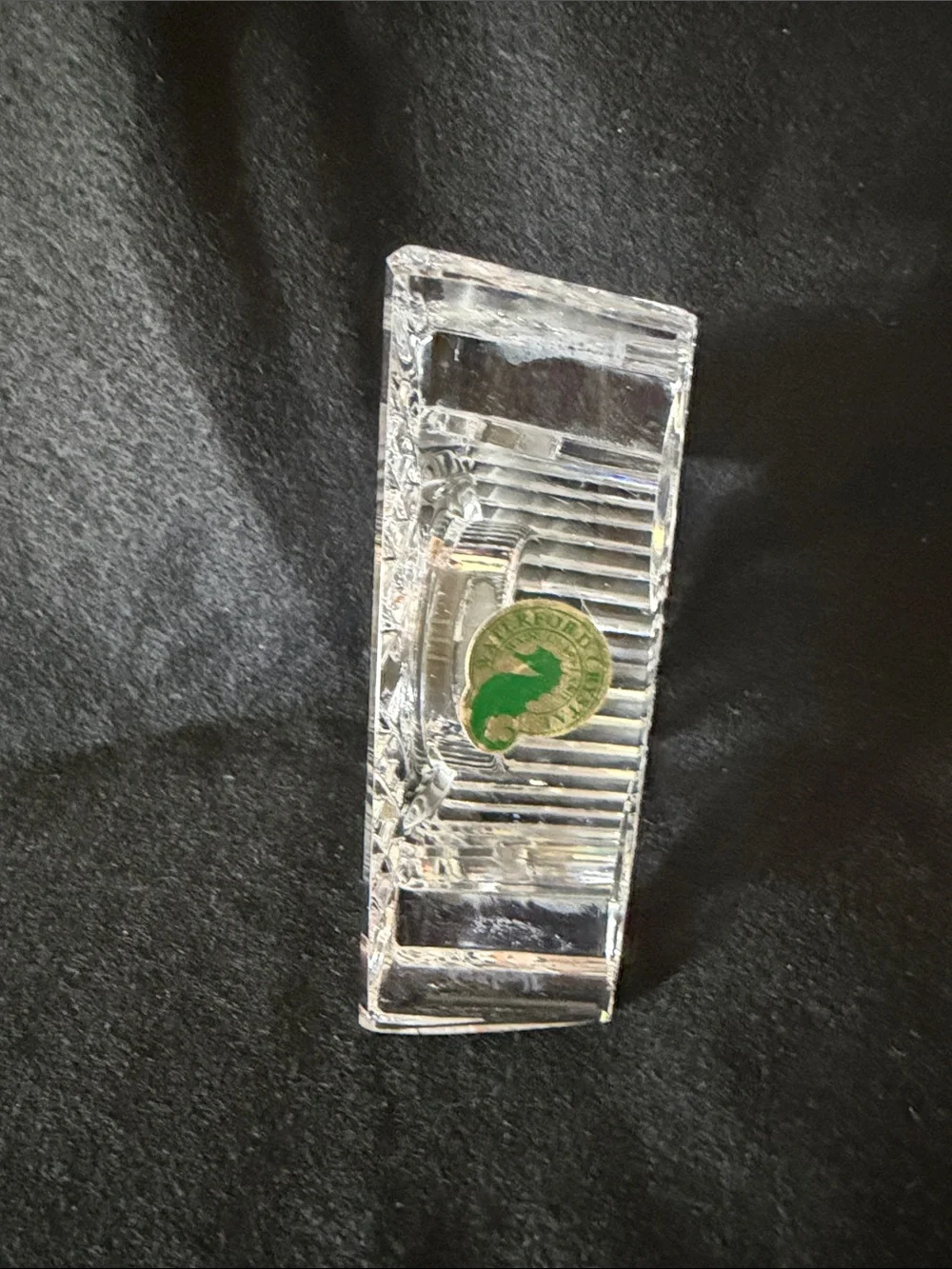 Waterford crystal mantel