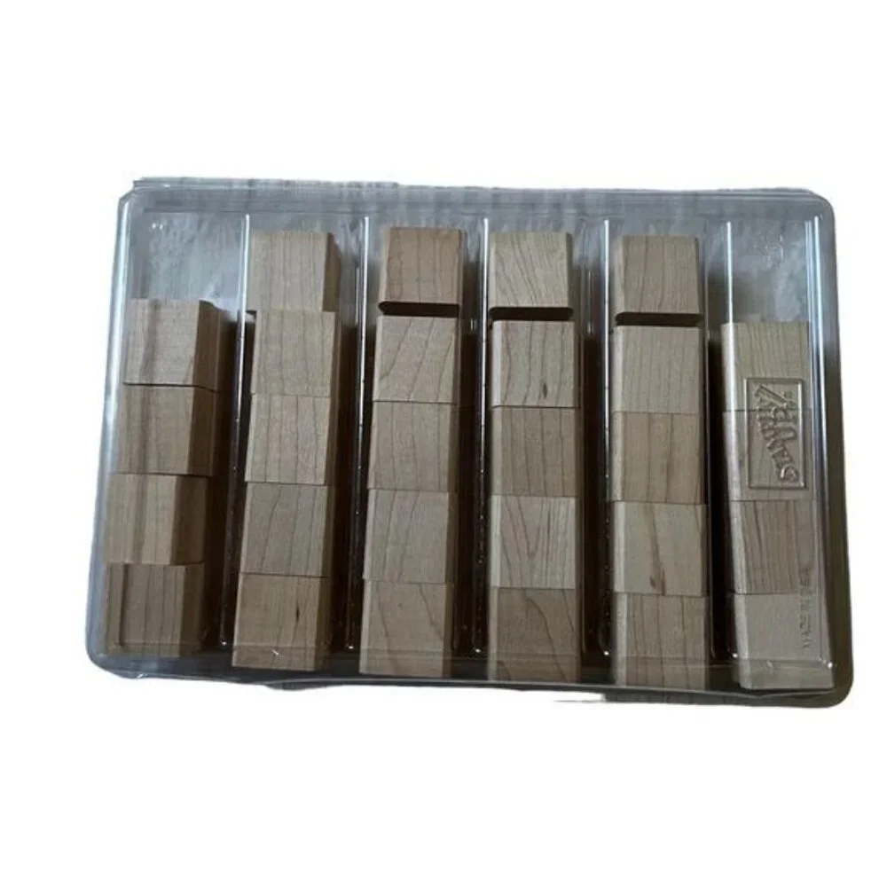 Stampin’ Up! Crazy Alphabet, Set of 28 Rubber Stamps NIB