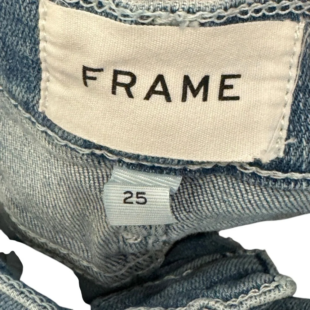 Frame Denim Women's Classic Blue Straight Leg Jeans