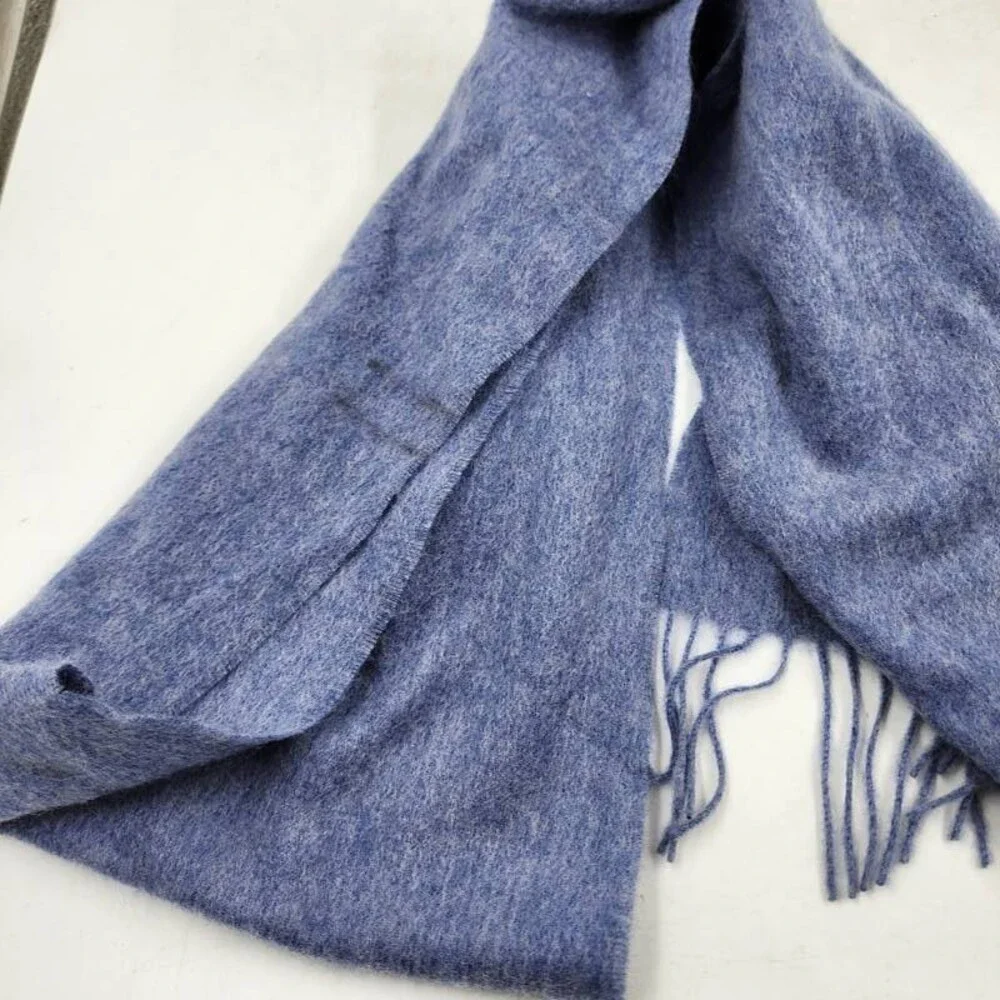 The Men's Store at Bloomingdale's Cashmere Scarf One Size Stone Wash Fringe Trim