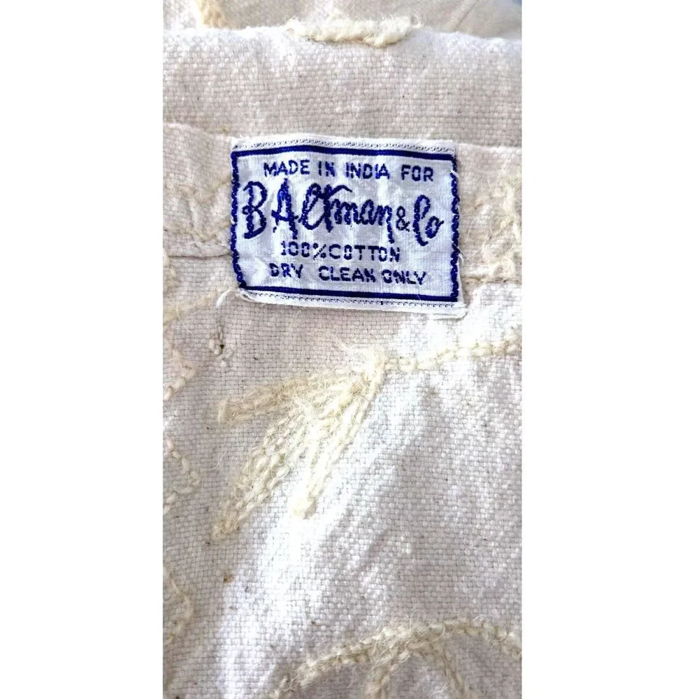 B. Altman & Co bundle chain embroidered