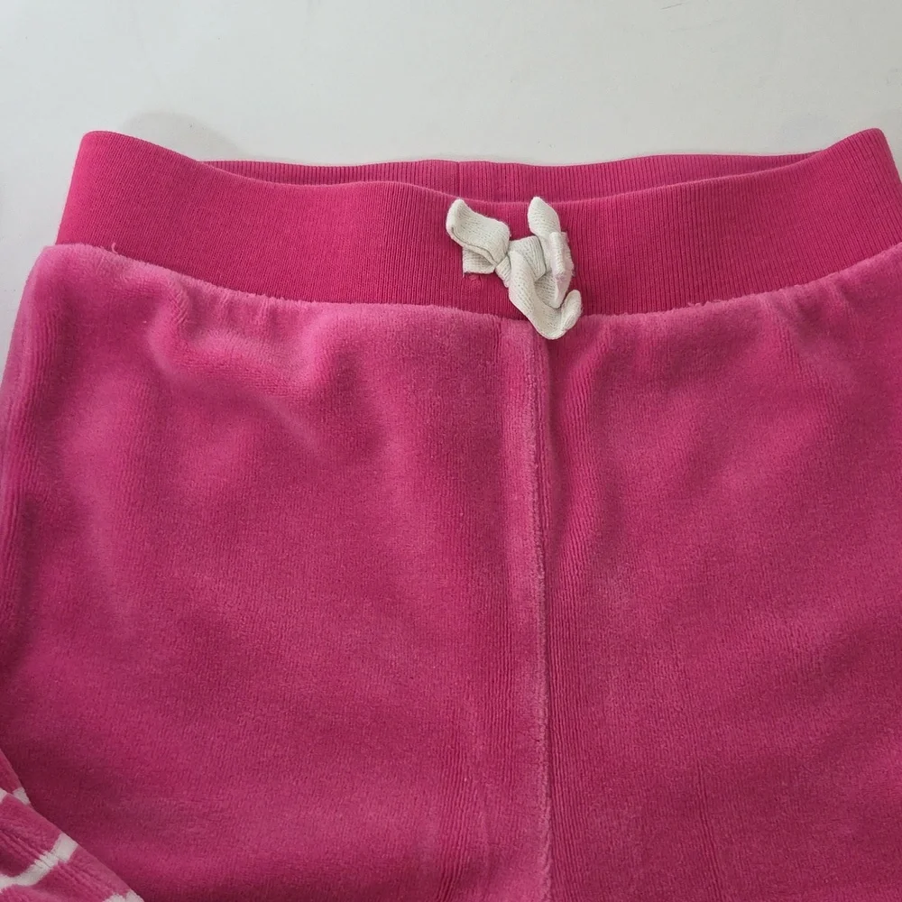 Ralph Lauren Pink Velour Hooded Bright Rose Jacket And Pants Size 12 Months