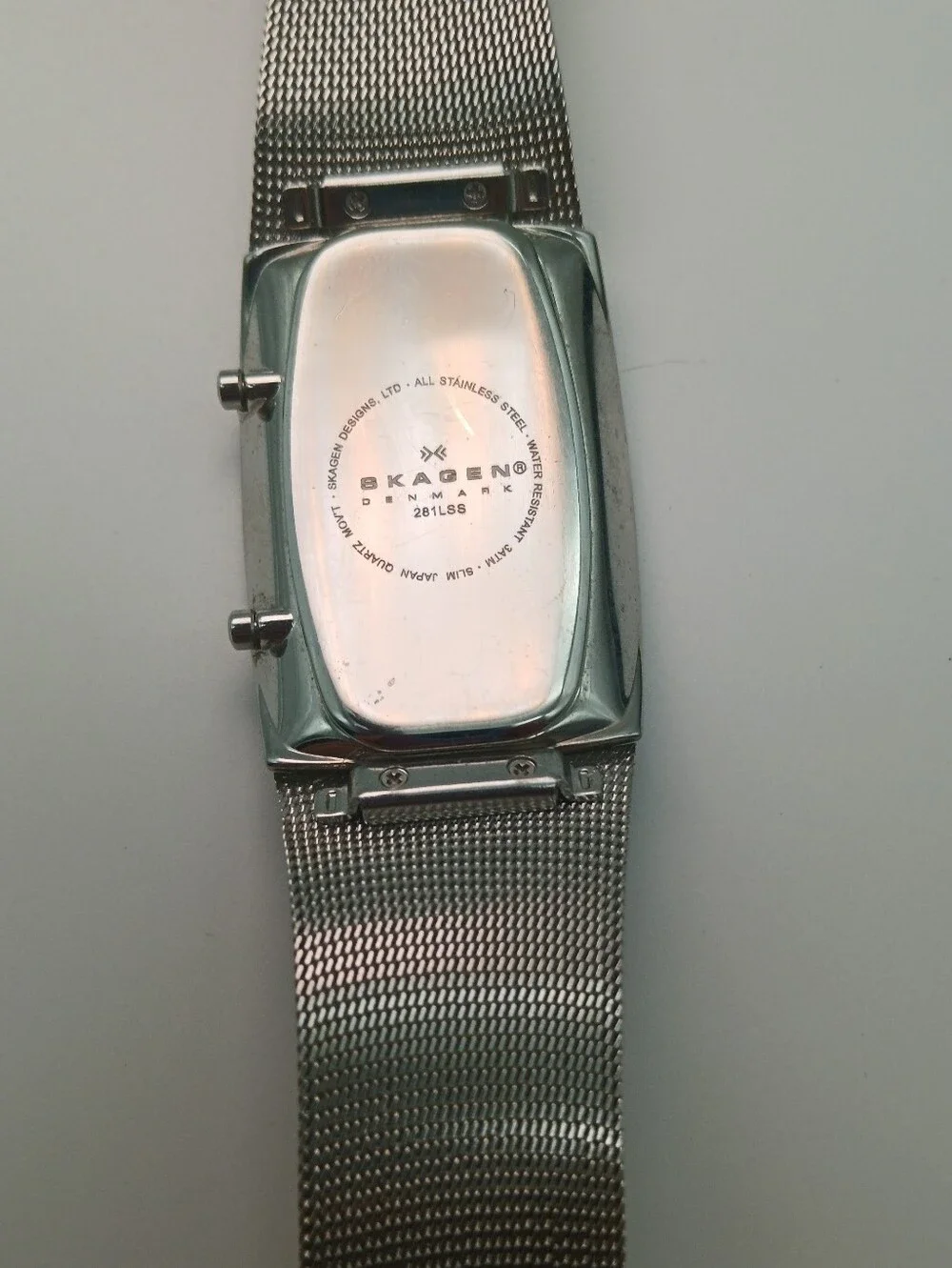 Skagen minimalist rectangular