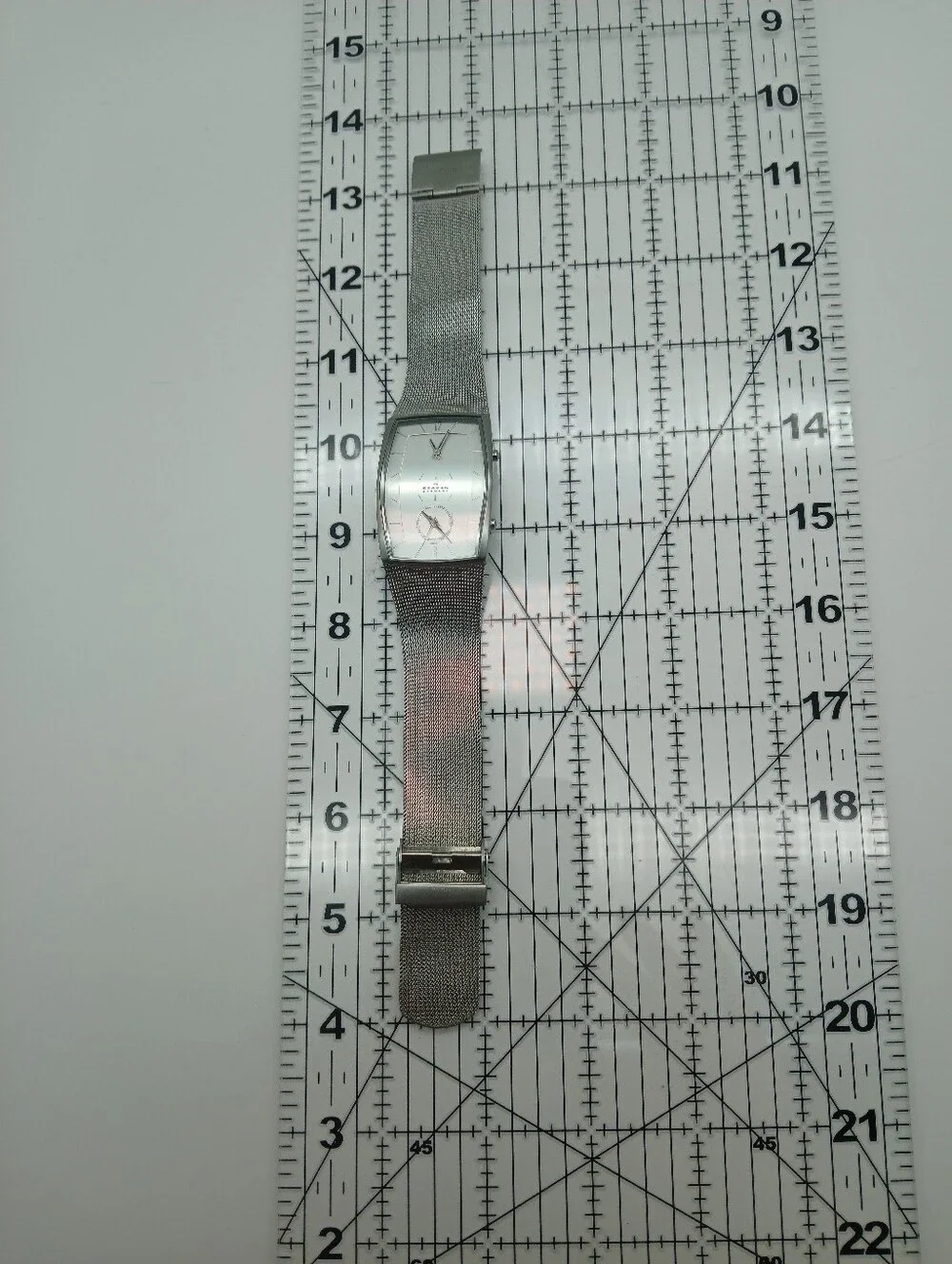 Skagen minimalist rectangular