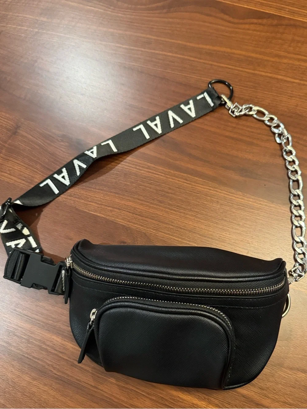 Laval black Fanny pack black