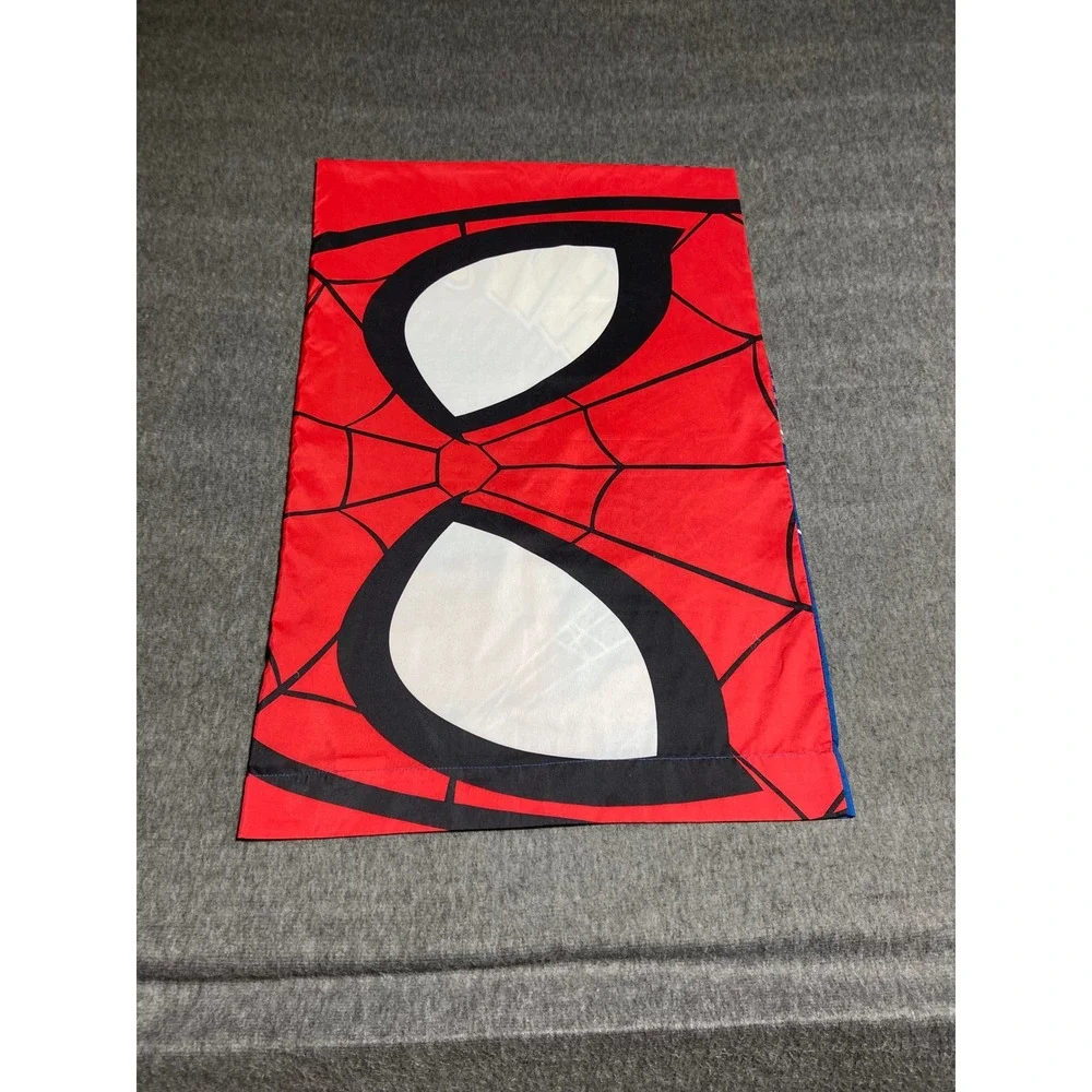 Marvel Spider-Man Reversible Pillowcase Red Blue Thwip Mask Jay Franco Kids