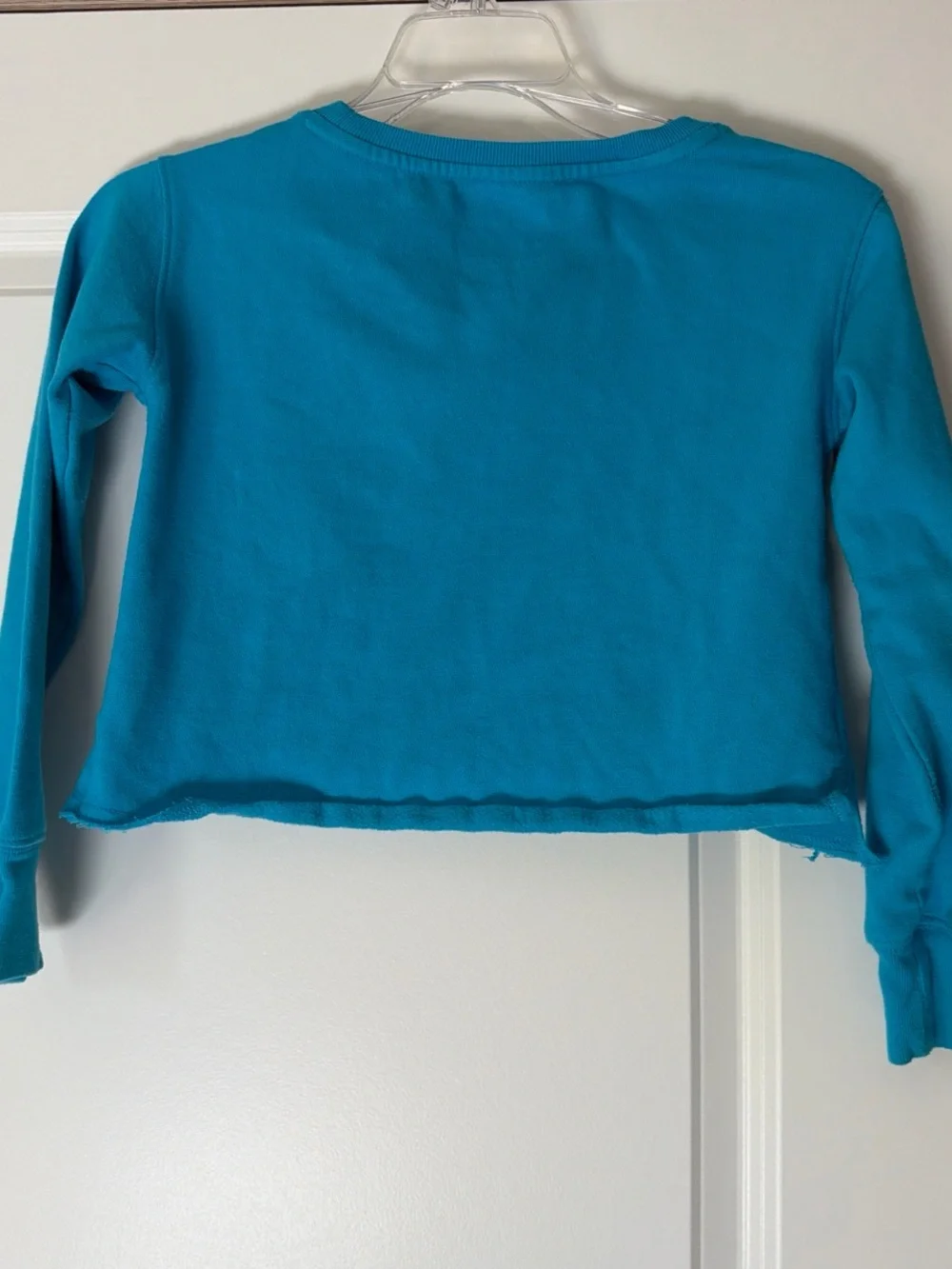 Justice teal knit