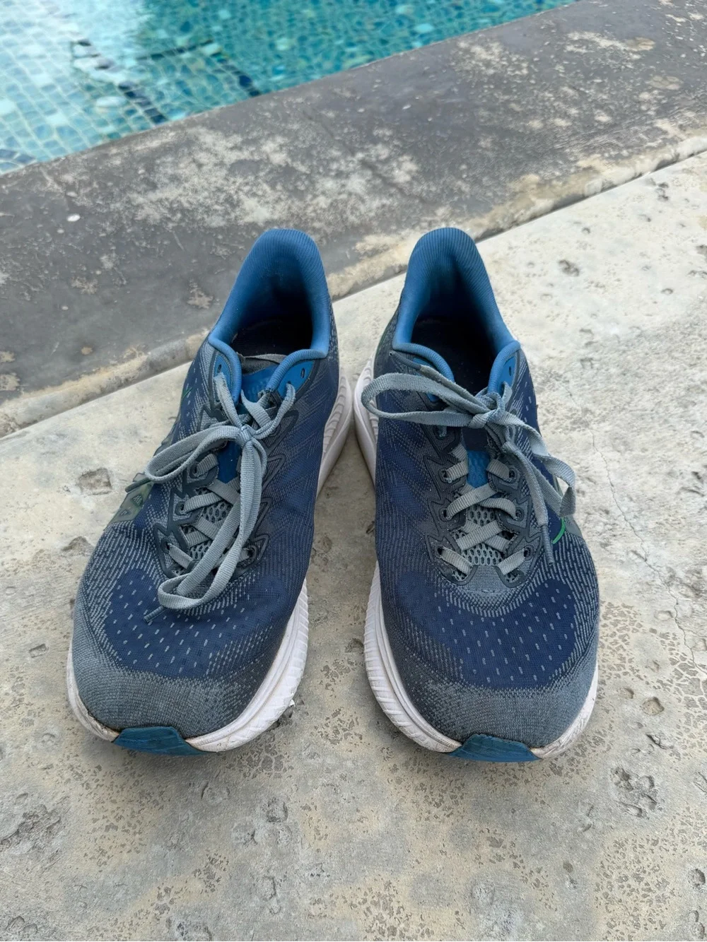Hoka “Mach 6” in Downpour  / Thundercloud