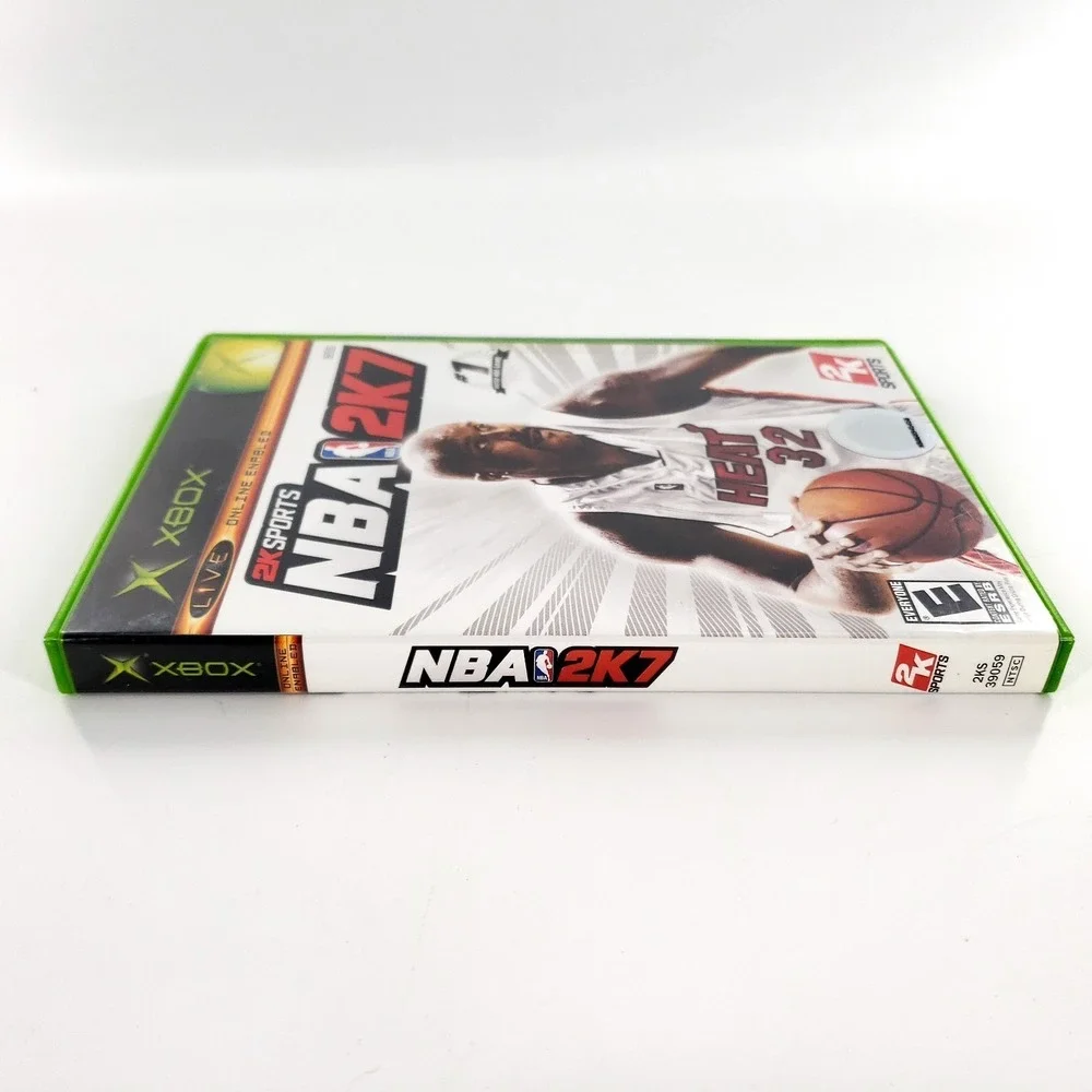 NBA 2K7 (Microsoft Xbox, 2006) Missing Cellophane New Factory Sticker Sealed