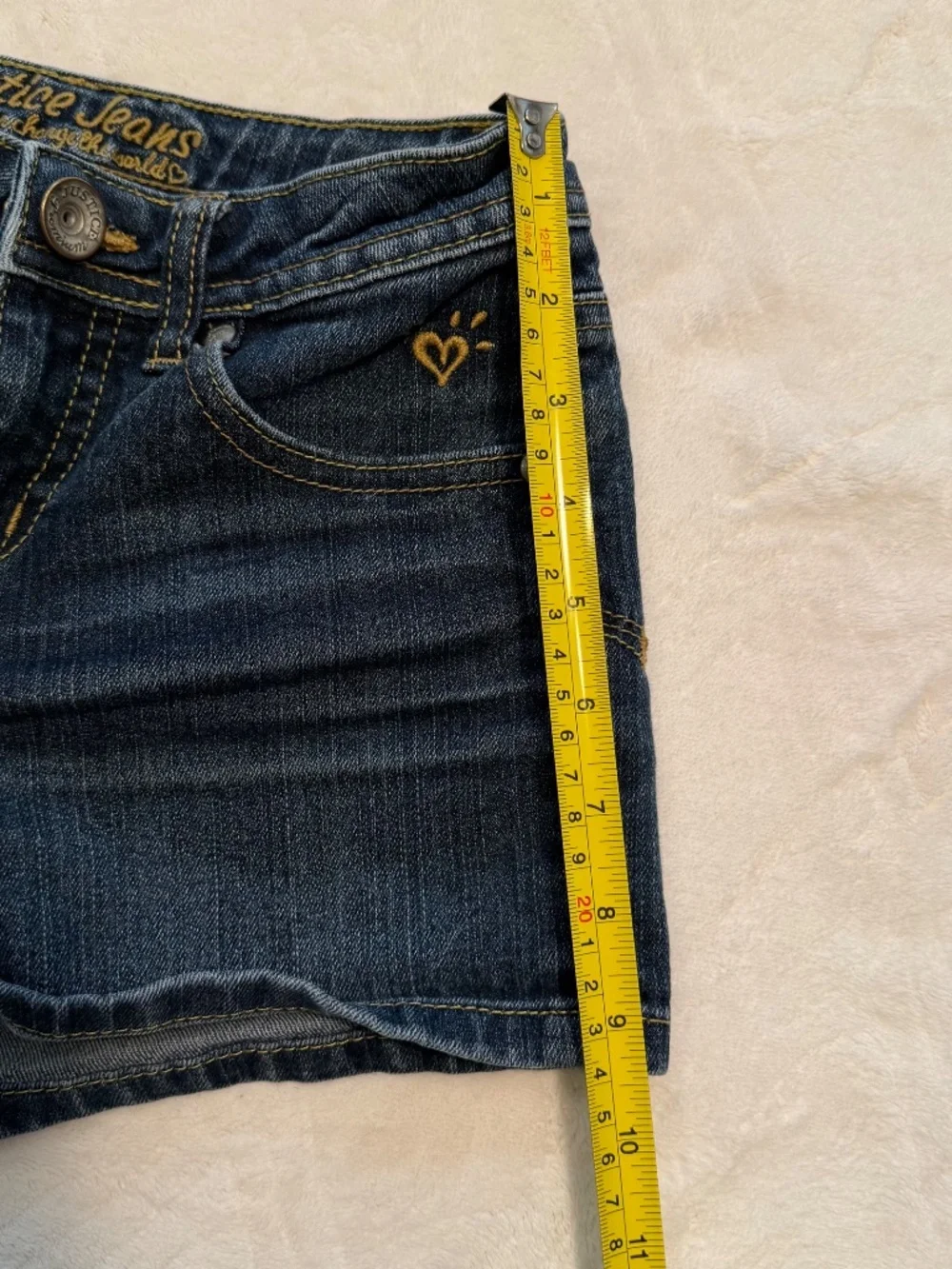 Justice Jeans Jean shorts Size: 8R