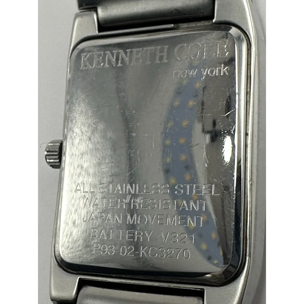 Kenneth Cole KC3270 Mens‎ Watch New Battery 26MM 7.75