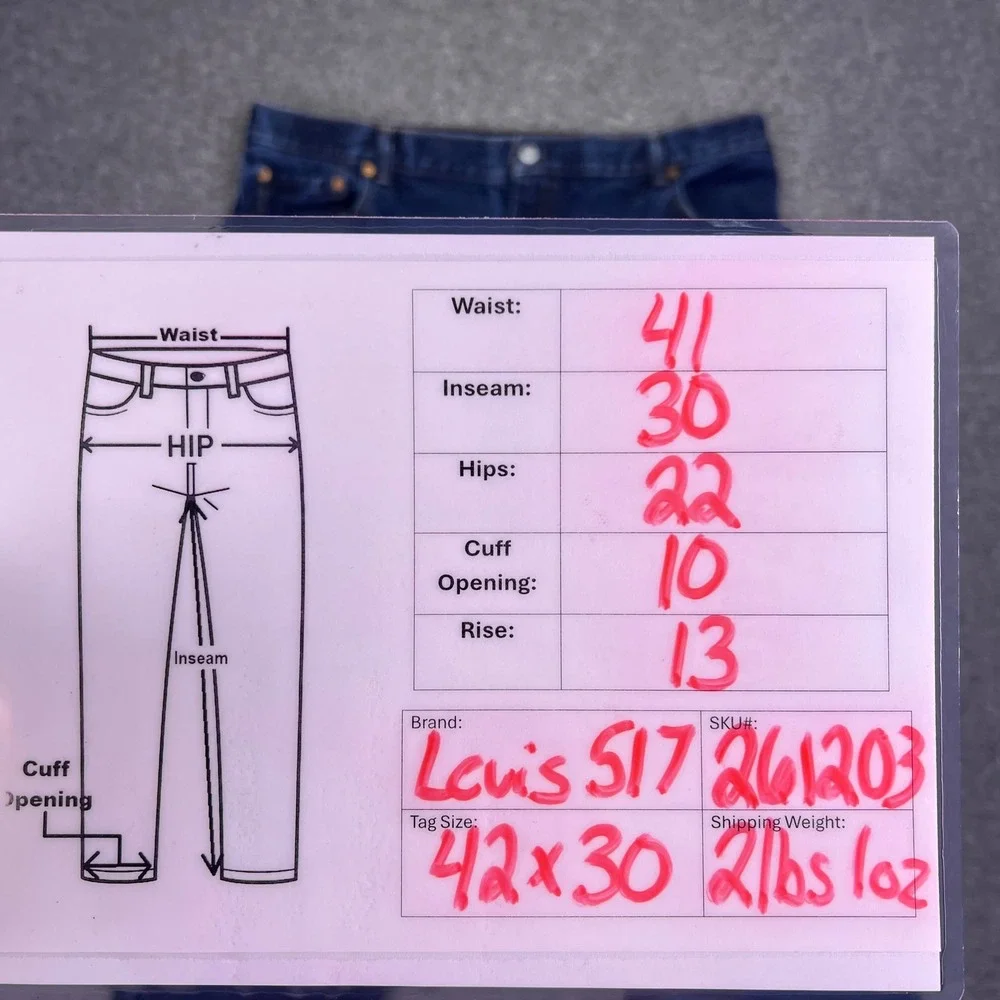 Levis shown made color