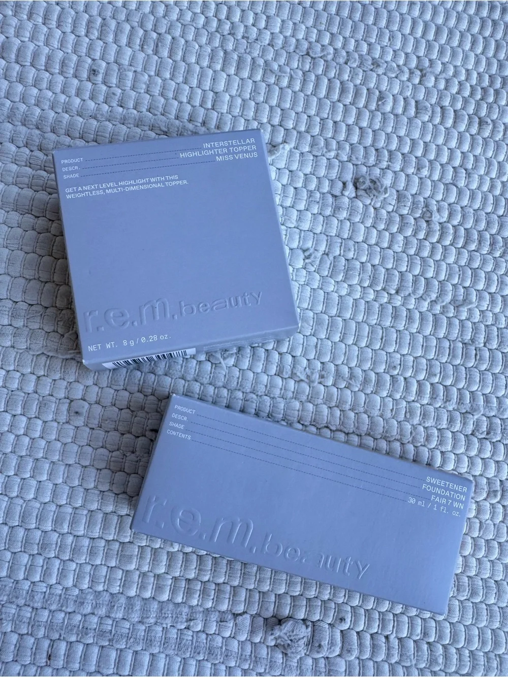 R.E.M. Beauty glow from
