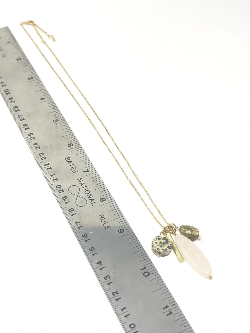 New Anthropologie Stone Charm Necklace