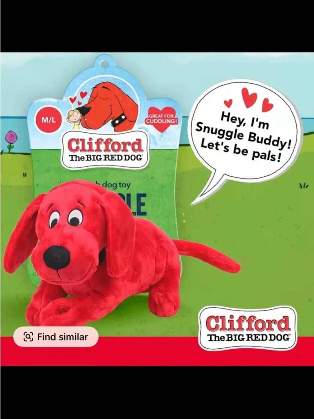 clifford the big red dog soft cuddly