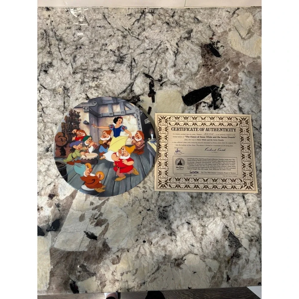Disney Princess‎ 1st Issue Plate Set - Cinderella, Sleeping Beauty, Snow White