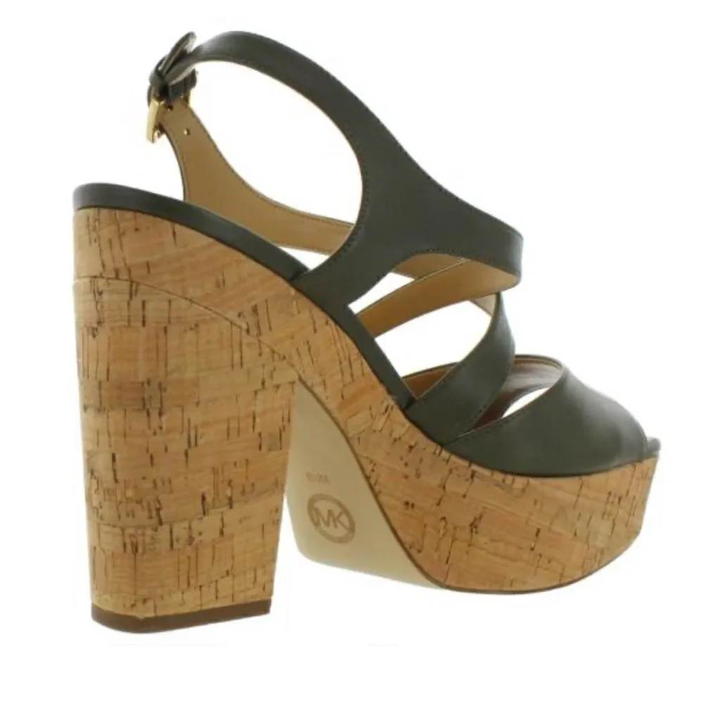 Michael KORS Abbott Platform Slingback Sandal