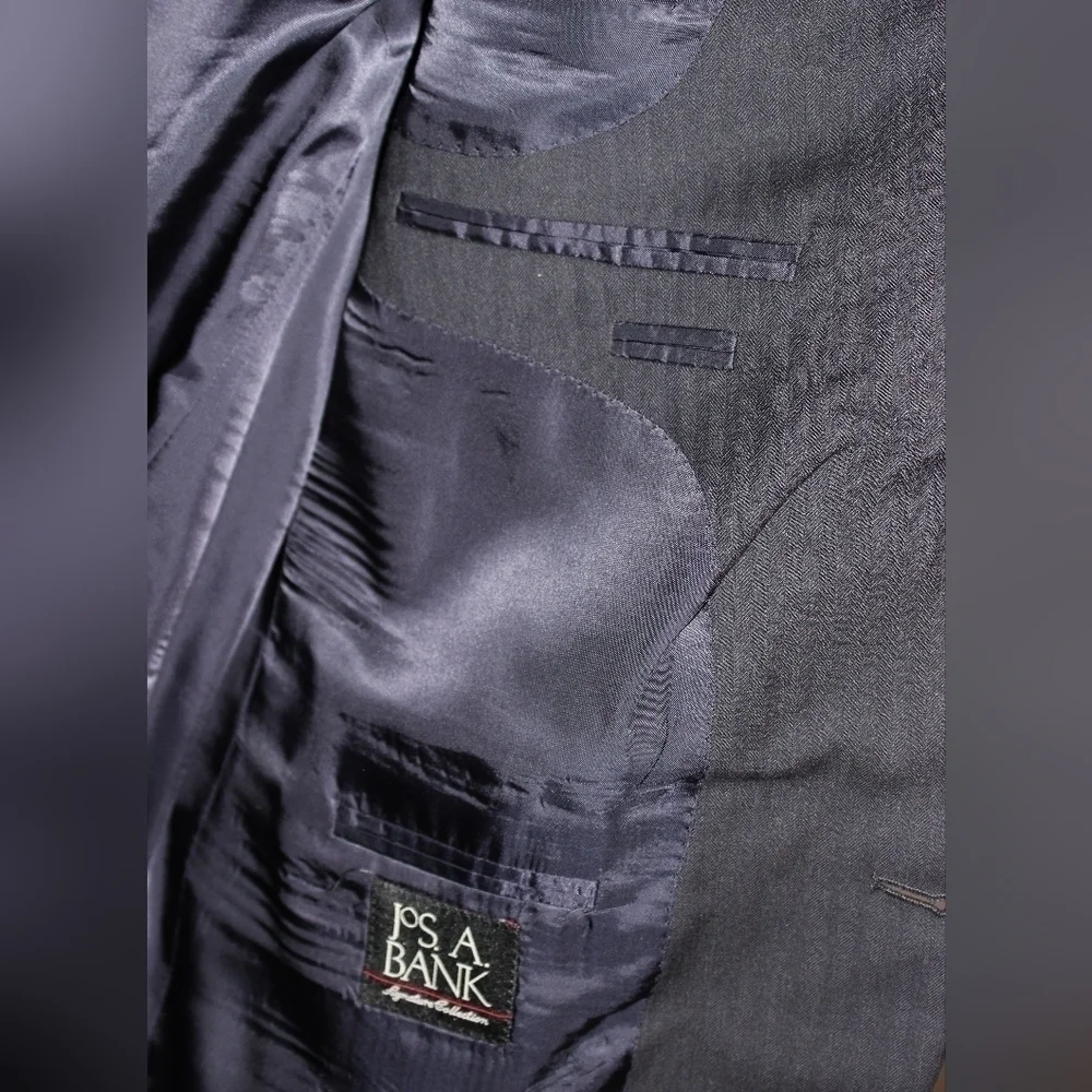 JOS A Bank Men's Wool Blazer