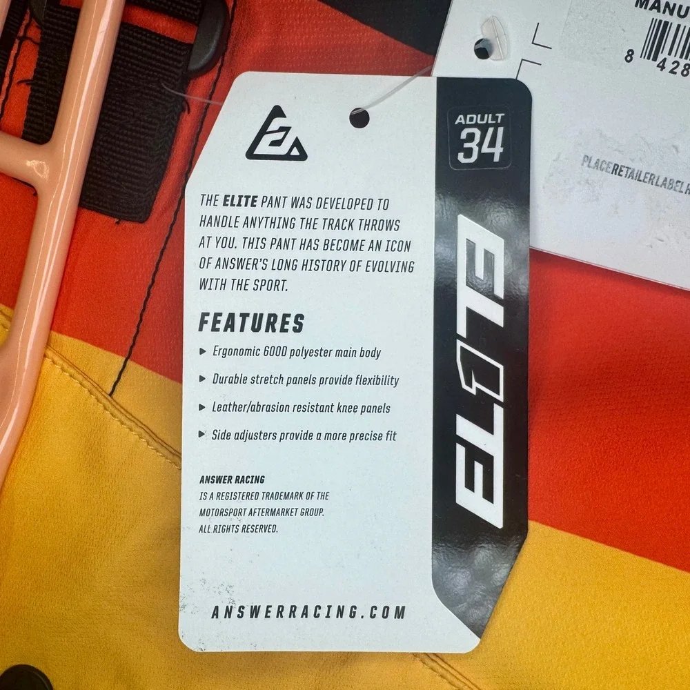 Answer Racing your fabrics