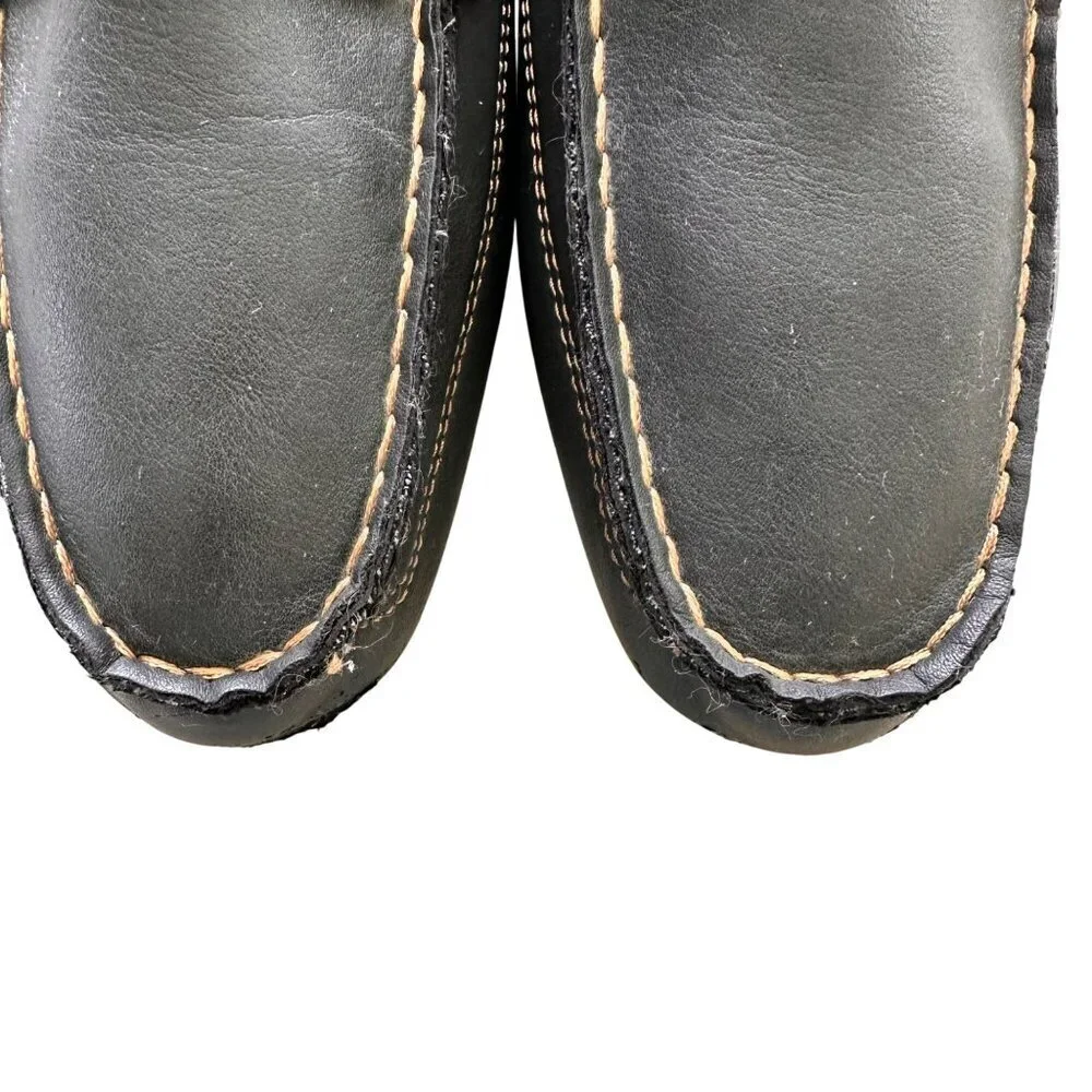 Levi's Comfort Shoes Loafer‎ Boat Shoes Men’s Forest Green Brown Size 9