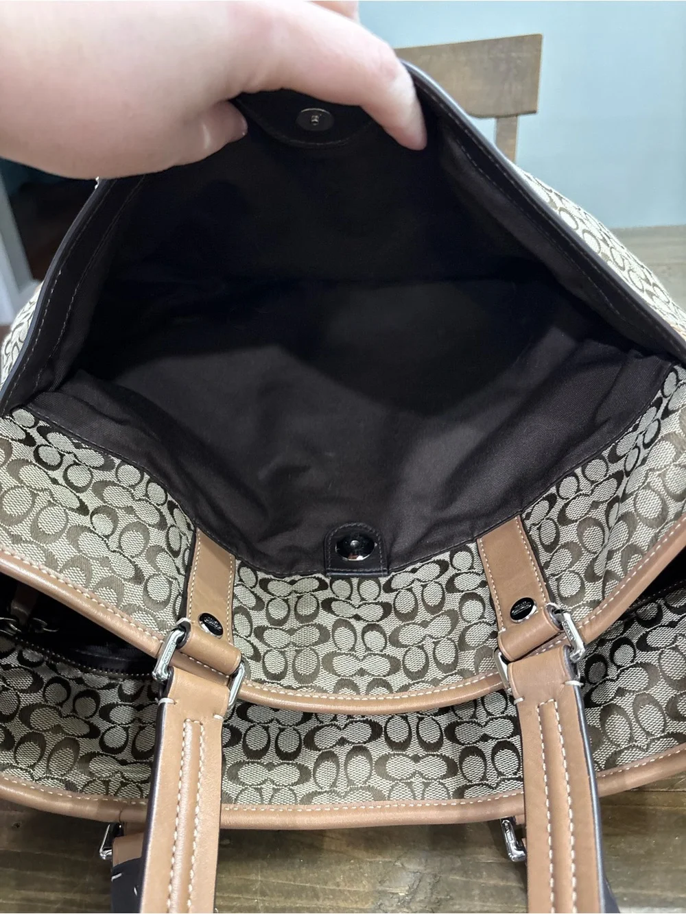 Coach diaper bag