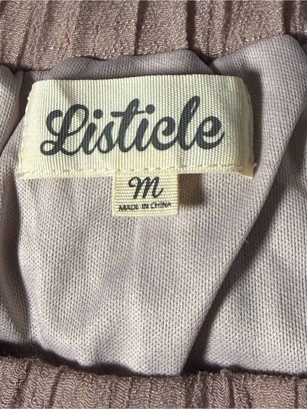 Listicle Mauve Bohemian Maxi Skirt Size Medium