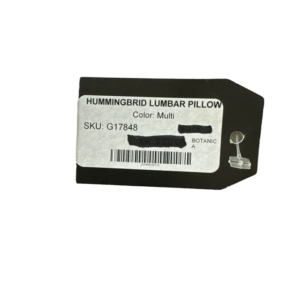 TAG Brand Throw Accent Hummingbird  Pillow- Brand New With Tag 15