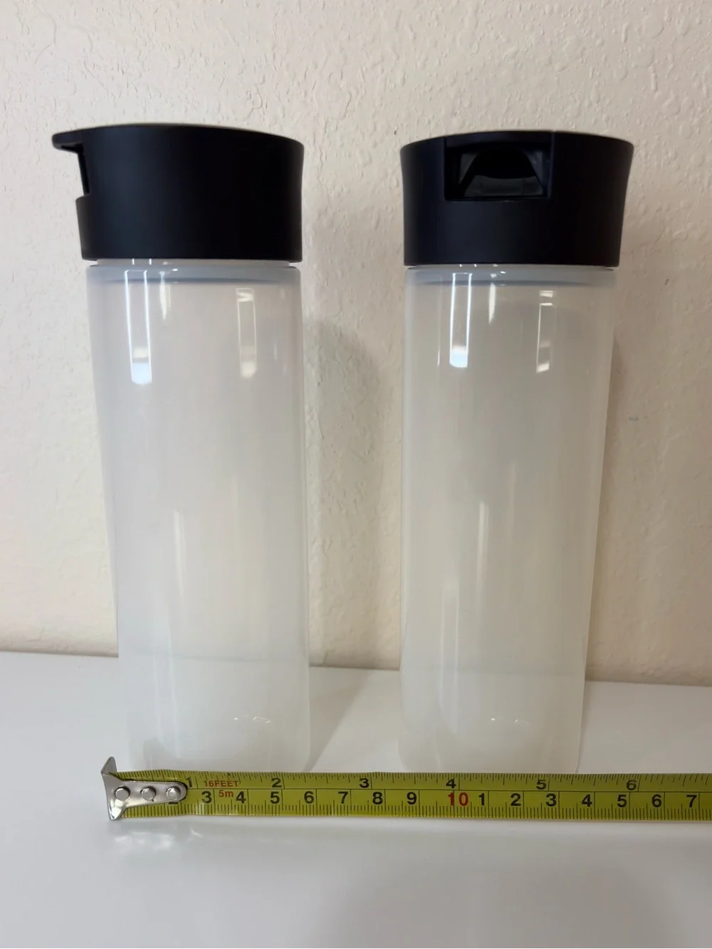 Set of 2 Tupperware Squeeze It Bottles