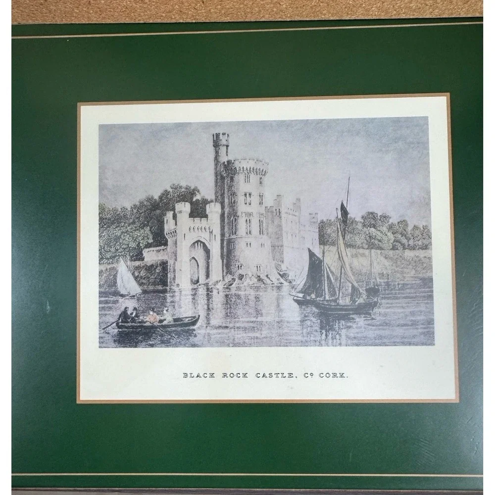 Collectible Irish Heritage Series Placemats Set of 6 Blarney Castles Decor Table