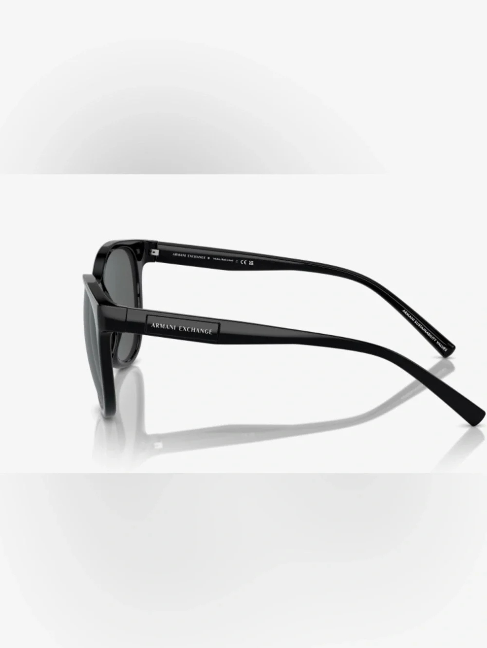 Armani Exchange SHINY BLACK DARK GREY (BLACK) Dark Grey‎