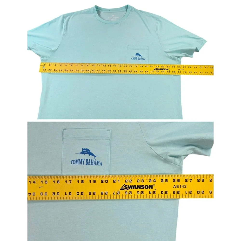 Tommy Bahama measurements see