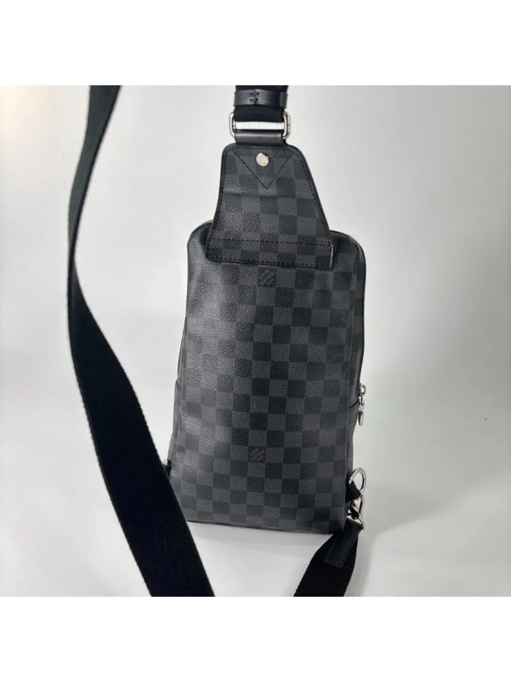 Louis Vuitton Damier Graphite Sling Bag Black