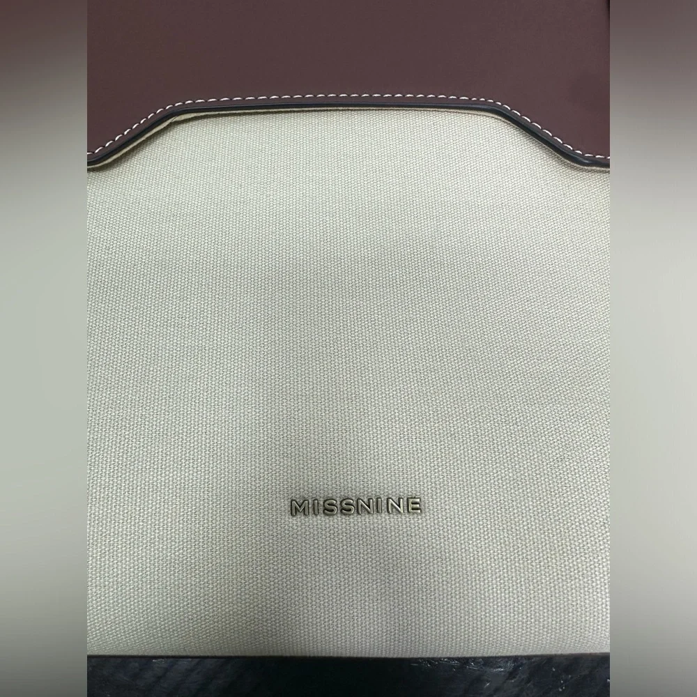 🆕 Missnine Large Canvas, 15.6 inch Laptop Messenger Shoulder Bag