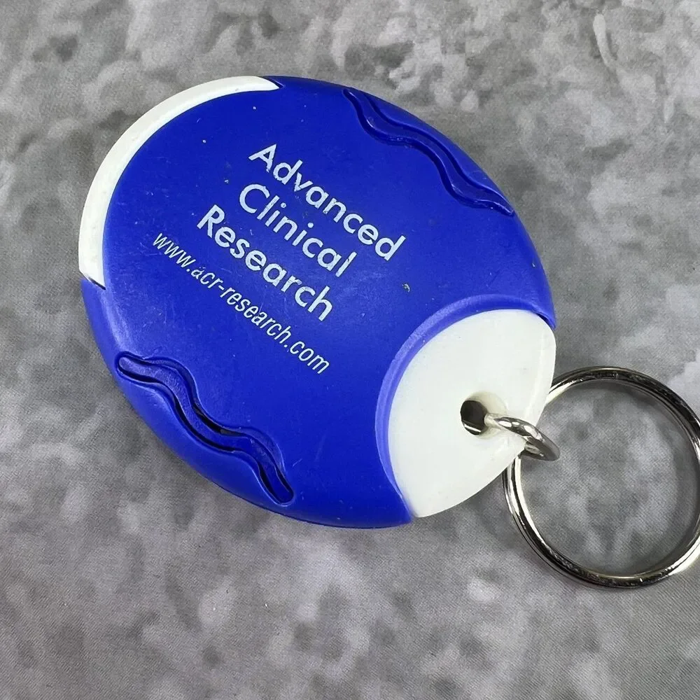 Advance Clinical Research Pill Carrier Case Keychain Keyring