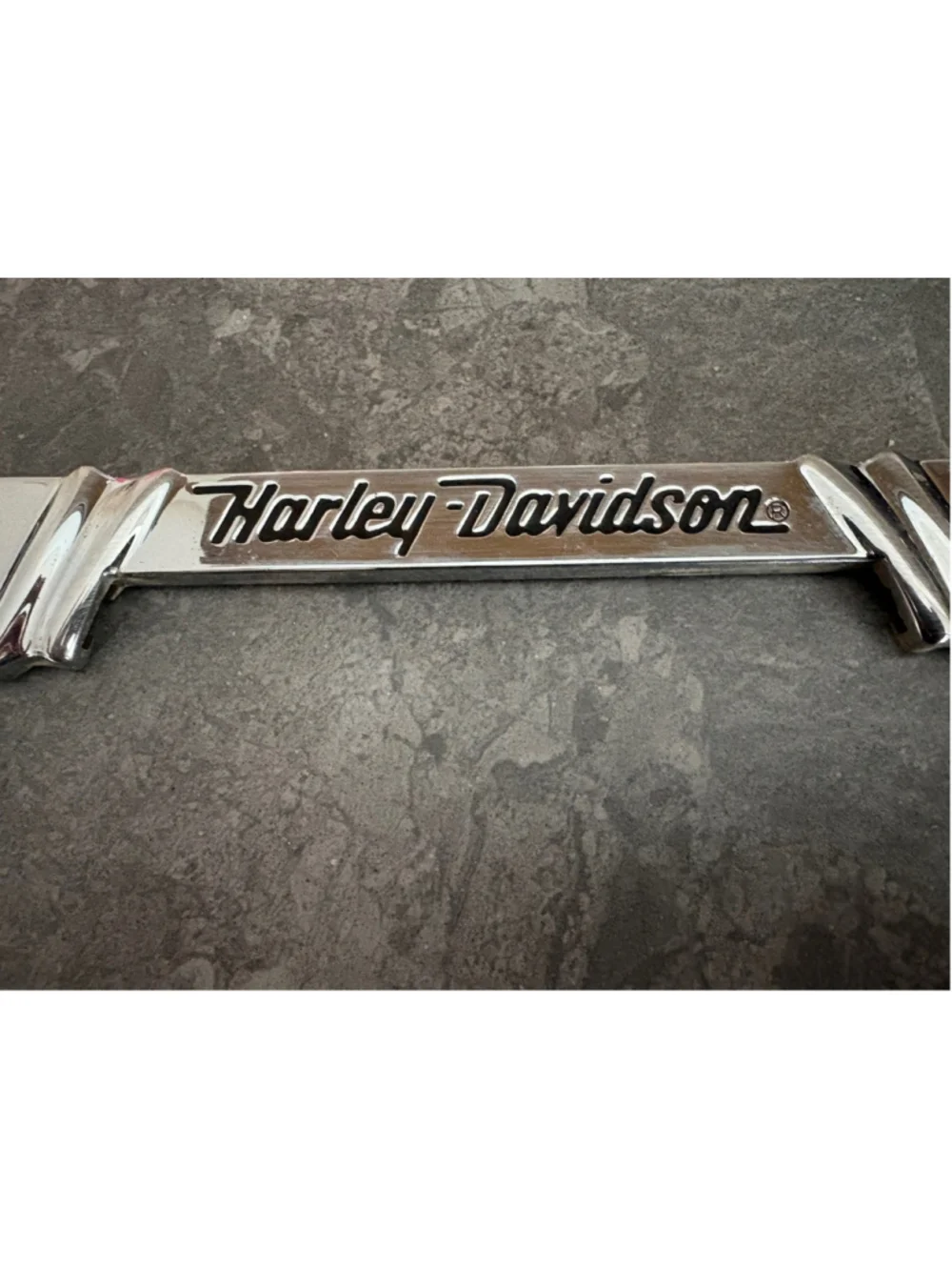 Harley-Davidson chrome harley