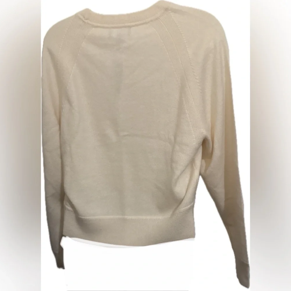 J. Crew Cream Crew Neck Sweater | Sz XS
