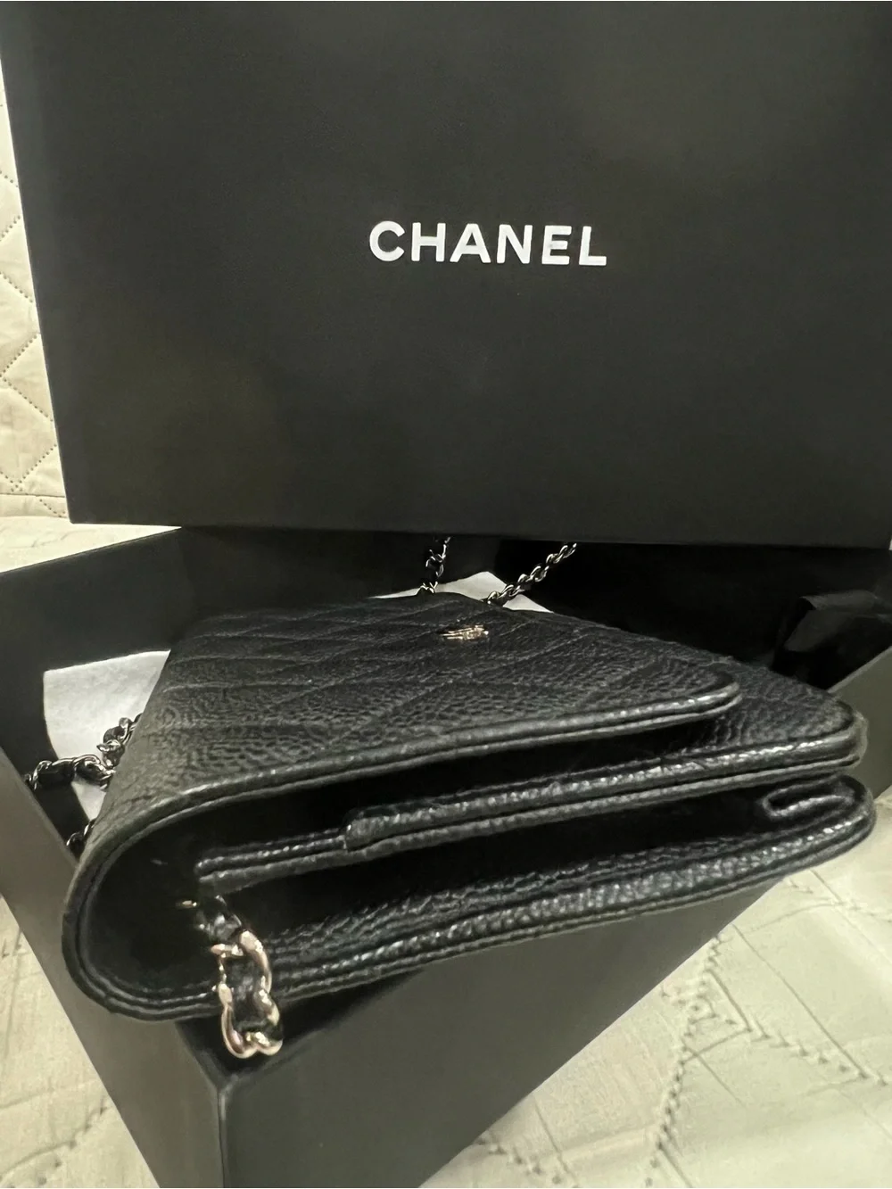 Chanel Classic Caviar WOC Crossbody