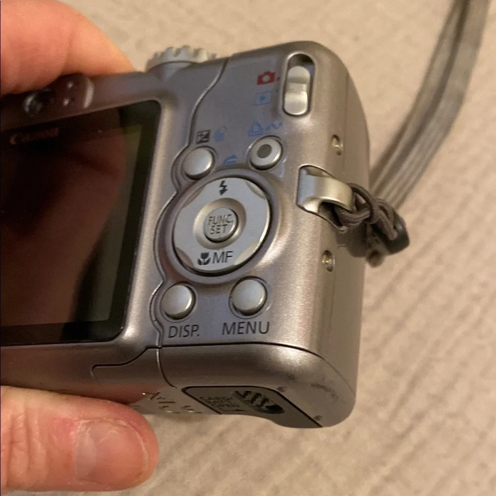 Canon PowerShot A710 IS Digital Camera - Silver