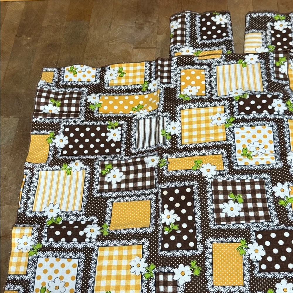 Vintage charming patchwork