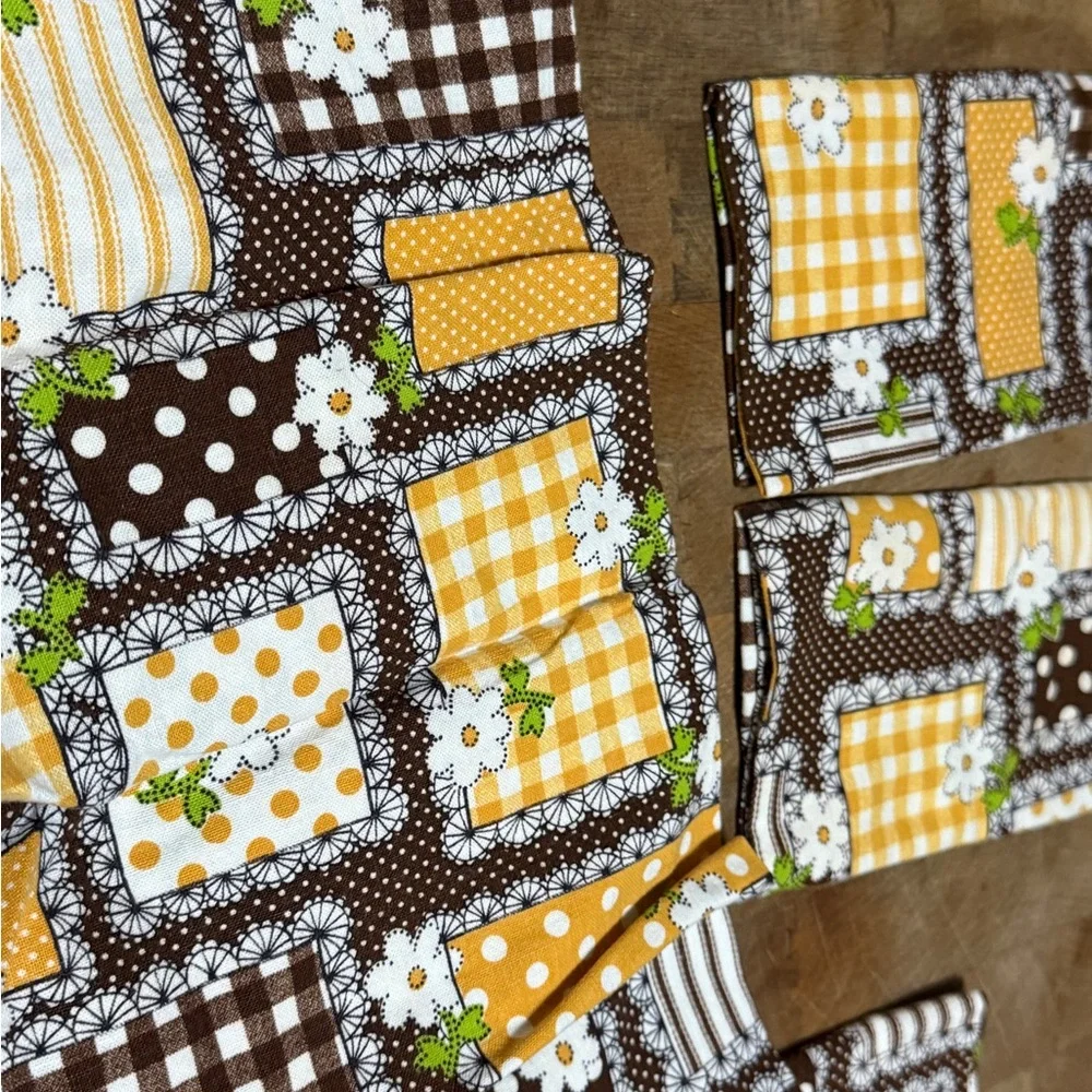 Vintage charming patchwork