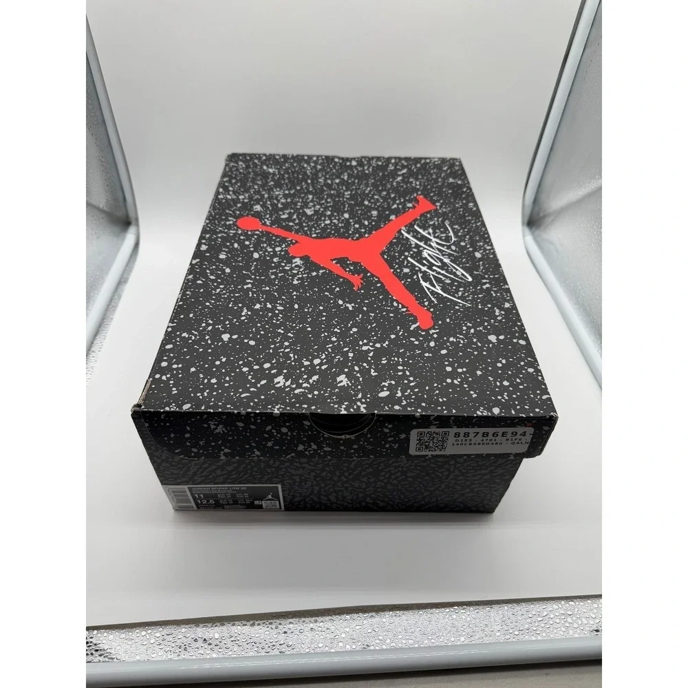 Nike Air‎ Jordan Men's Size 11 Spizike Low SE White Black Varsity Red New 0014