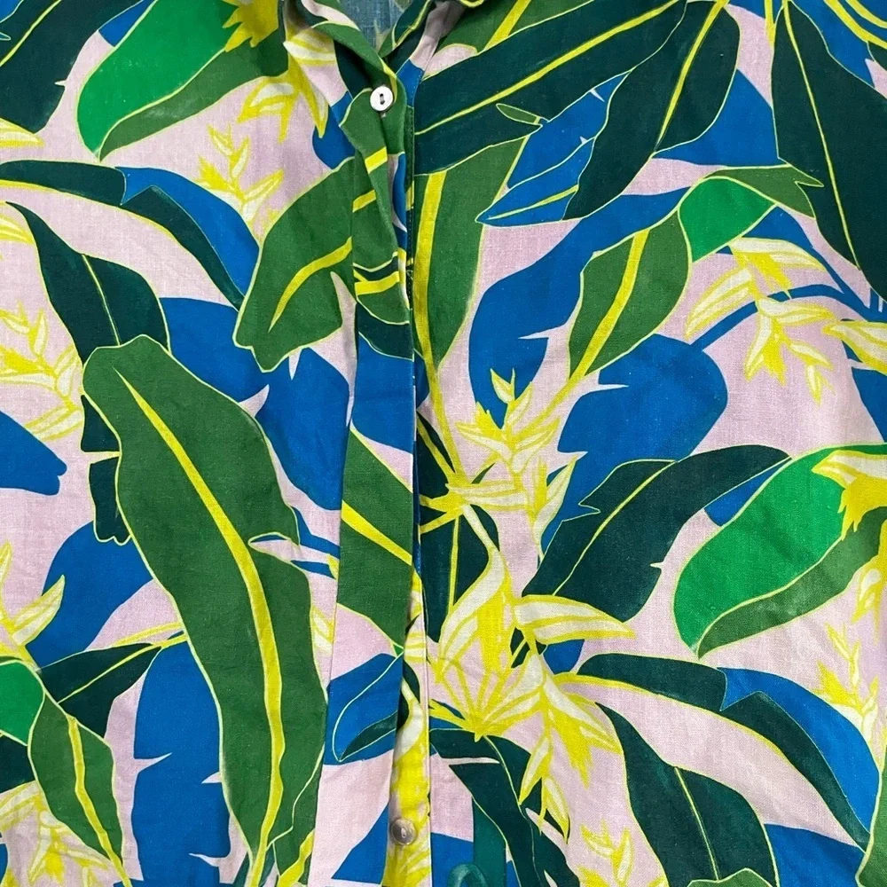 Farm for Anthropologie women’s linen button up