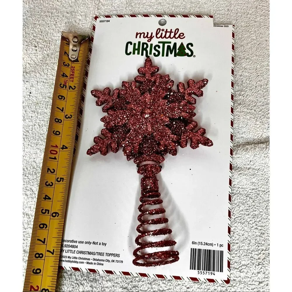 My Little Christmas silver snowflake
