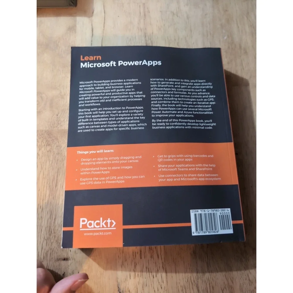 Missing Cover Learn Microsoft PowerApps‎ : Build Customized Business Application
