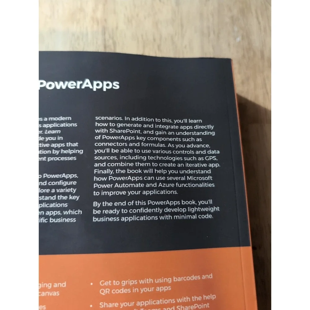 Missing Cover Learn Microsoft PowerApps‎ : Build Customized Business Application