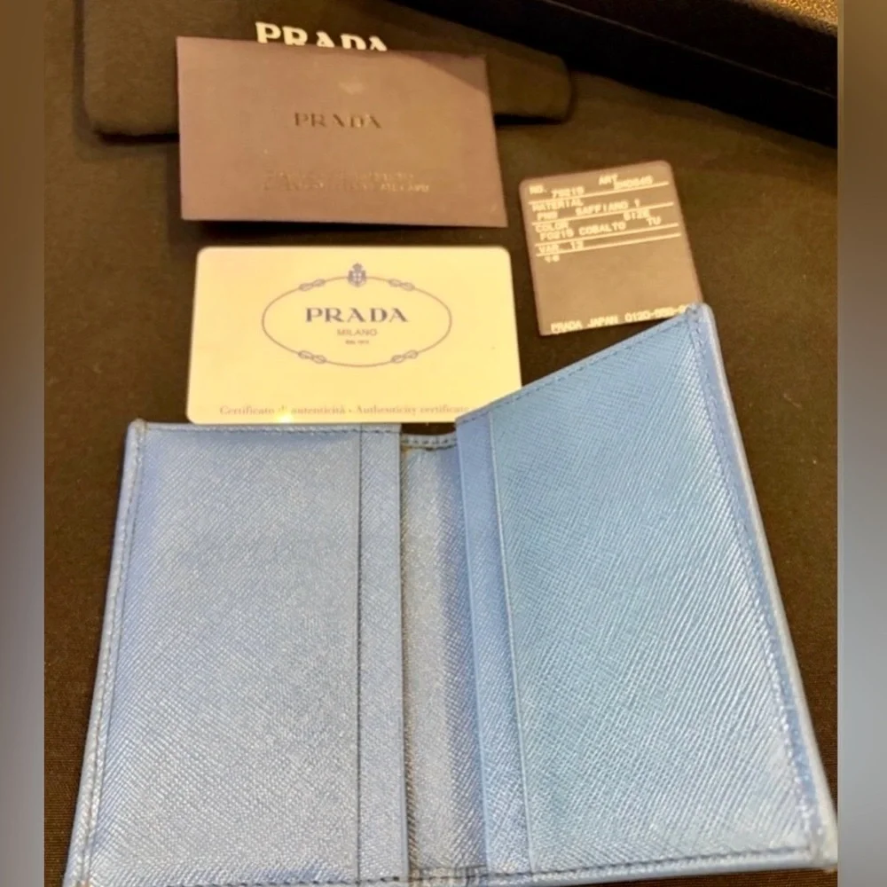 Prada cobalt blue