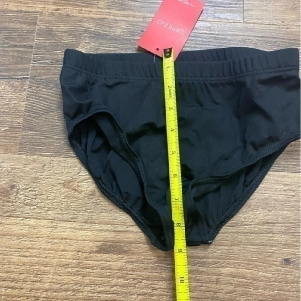 NWT Capezio Black Briefs Large girls dance gymnastics bottoms large