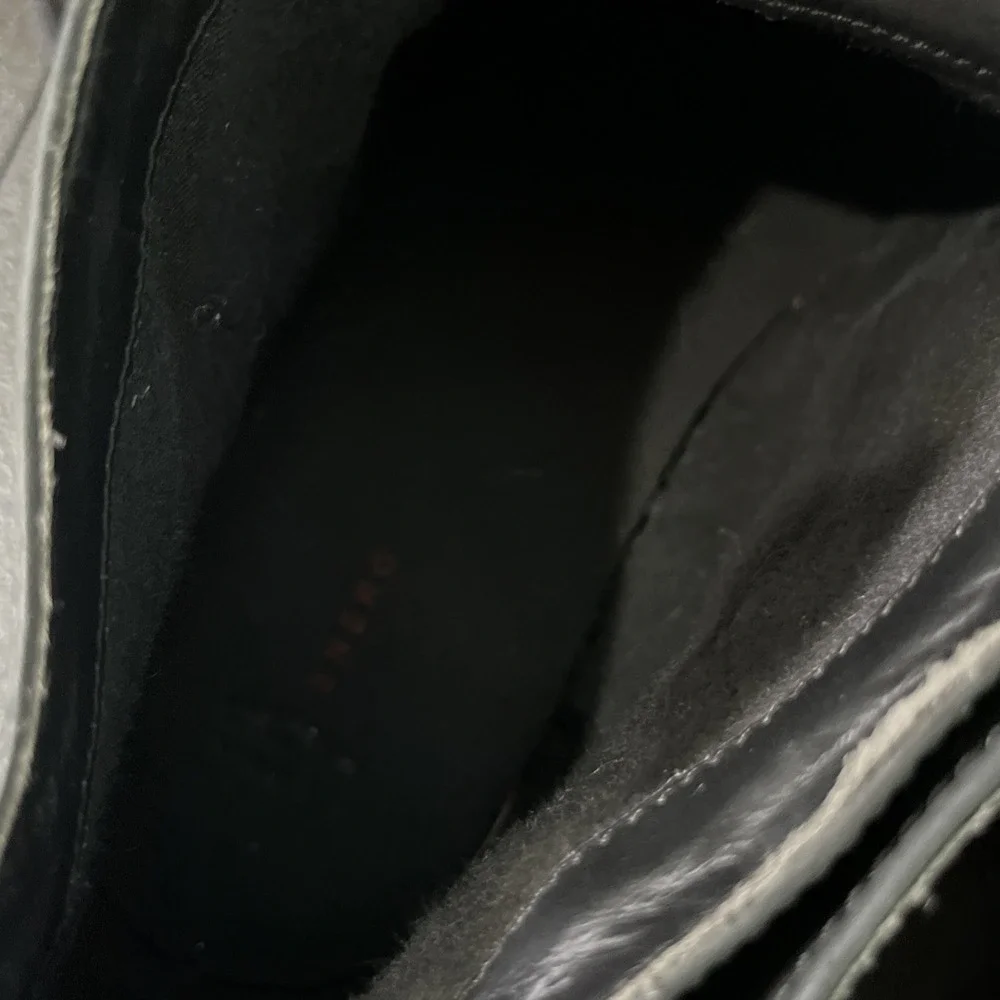 UGG Chukka Boots Mens 10.5‎ Black Biltmore Leather Lace Up Ankle Shoes Desert